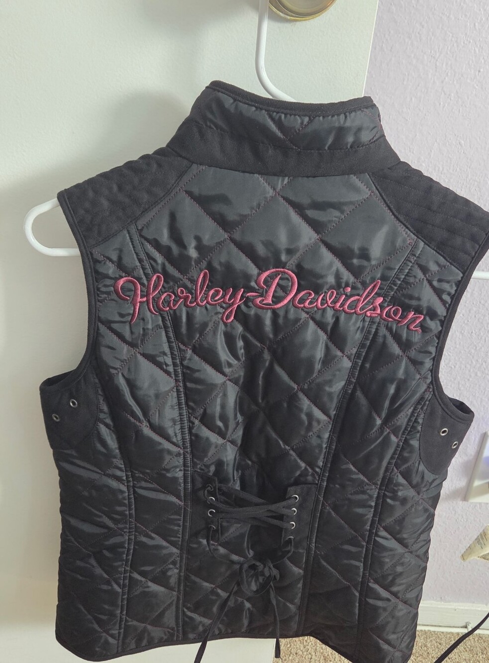 Women's Harley Davidson quilted vest NWOT